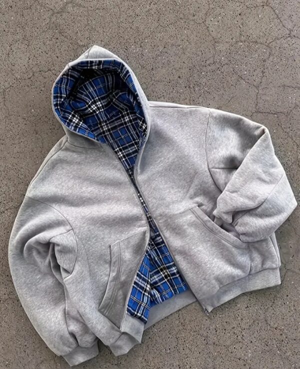 bluza vintage w kratę